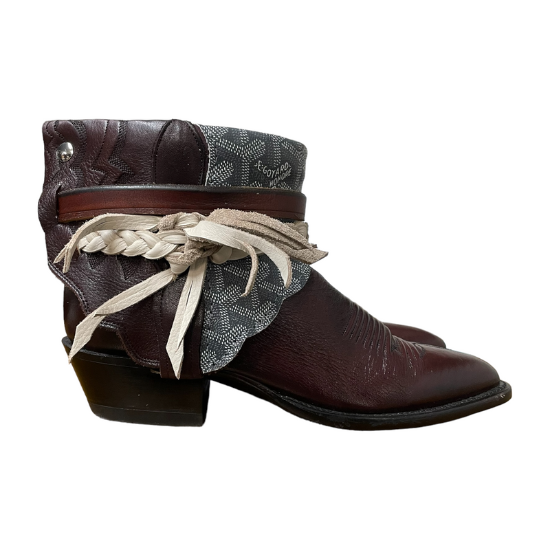 7.5 Maroon Designer Canty Boots®