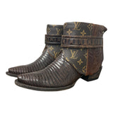 9.5 Exotic Brown & Designer Canty Boots®