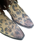 7.5 Leopard & Spotted Hair-on Hide Canty Boots®