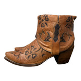 10 Tooled Brown Canty Boots®