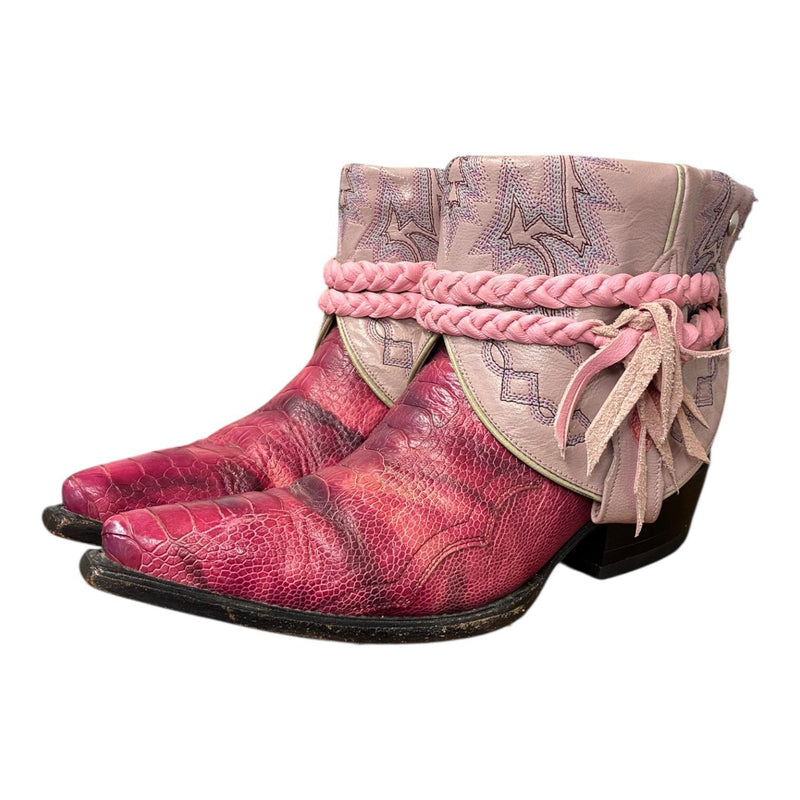 7 Exotic Pink Canty Boots®