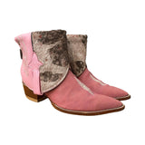 10 Exotic Pink & Hair-on Hide Canty Boots®