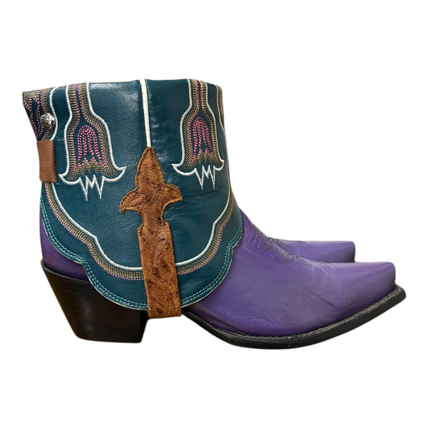 8 Two Toned Embroidered Canty Boots®