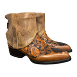 8 Two Toned & Hand Tooled Canty Boots®