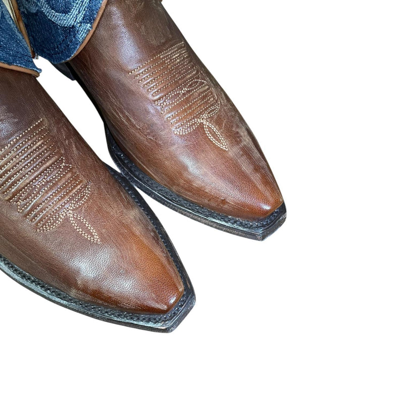 9 Two Toned & Designer Denim Canty Boots®