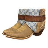 8 Marbled Brown & Designer Canty Boots®