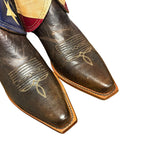 9.5 Dark Brown & American Flag Canty Boots®