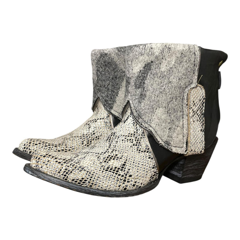 10 Embossed Exotic & Wool Canty Boots®