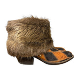 9 Patchwork & Beaver Fur Canty Boots®