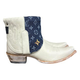 11 White & Designer Denim Canty Boots®