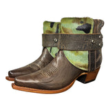 8 Brown & Camo Hair-on Hide Canty Boots®