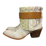 6.5 Marbled White & Designer Canty Boots®