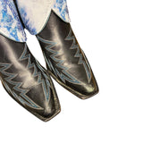8 Embroidered Black & Designer Canty Boots®