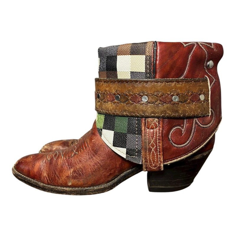 7.5 Red & Designer Canty Boots®