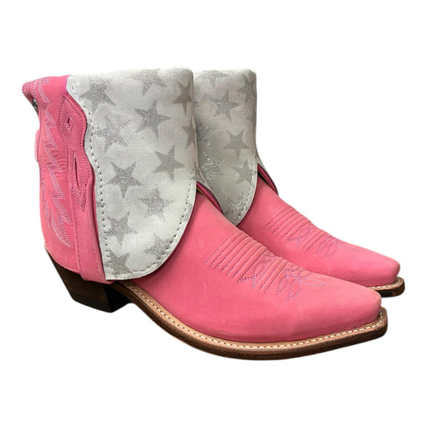 5.5 Pink & Glitter Stars Canty Boots®