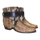 6.5 Embossed Exotic & Rough Out with Camo Crystals Canty Boots®