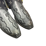 9.5 Embroidered Black & Designer Canty Boots®