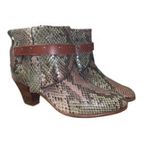 5.5 Exotic Stacked Heel Canty Boots®