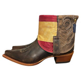 10 Dark Brown & American Flag Canty Boots®