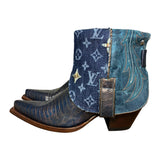 8 Blue Exotic & Designer Denim Canty Boots®