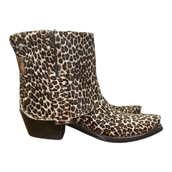 7 Leopard Printed Cowhide Canty Boots®