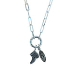 Canty Boots Charm Necklace
