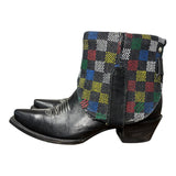 8 Black & Full Designer Denim Canty Boots®