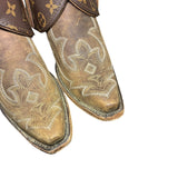 9 Embroidered Brown & Designer Canty Boots®