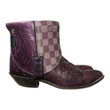 8 Purple & Designer Canty Boots®