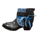 7.5 Black & Designer Denim Canty Boots®
