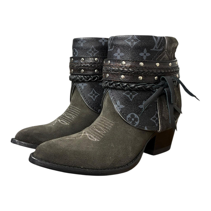 9 Charcoal Rough Out & Designer Canty Boots®