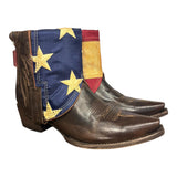 9.5 Dark Brown & American Flag Canty Boots®