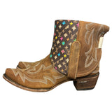 10 Embroidered Brown & Designer Canty Boots®