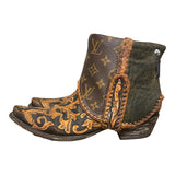 9.5 Tooled & Green with Designer Canty Boots®
