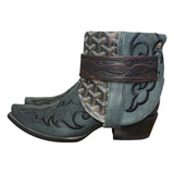 8.5 Embroidered Black & Designer Canty Boots®