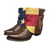 6 Brown & American Flag Canty Boots®