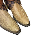9 Embroidered Tan & Designer Canty Boots®