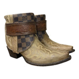 9 Embroidered Tan & Designer Canty Boots®