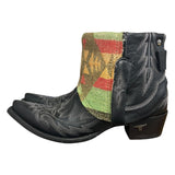 10 Embroidered Black & Wool Canty Boots®
