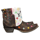 8.5 Brown & Star Inlay with Designer Canty Boots®