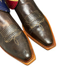 10 Dark Brown & American Flag Canty Boots®