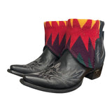 11 Embroidered Black & Wool Canty Boots®