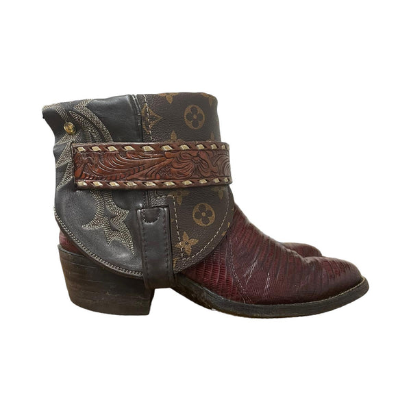 8 Exotic Maroon & Designer Canty Boots®