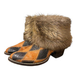 9 Patchwork & Beaver Fur Canty Boots®
