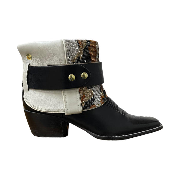 6.5 Two Toned Camo Crystals Canty Boots®