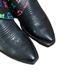 6 Black & Designer Canty Boots® with Heart Inlay
