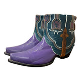 8 Two Toned Embroidered Canty Boots®