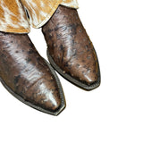 7 Brown Exotic & Cowhide Canty Boots®