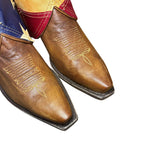 10 Brown & American Flag Canty Boots®