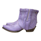 8.5 Purple & Designer Holographic Pocket Canty Boots®